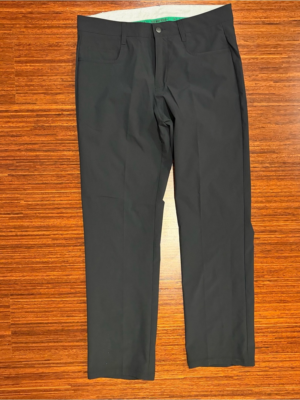 New Adidas Ultimate 365 Black Golf Pants Men's Size 32" x 32"
